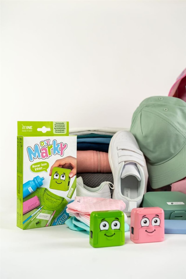 Tuotekuva 4 - Leimasin Nimenmerkintä Vihreä Marky DIY COLOP