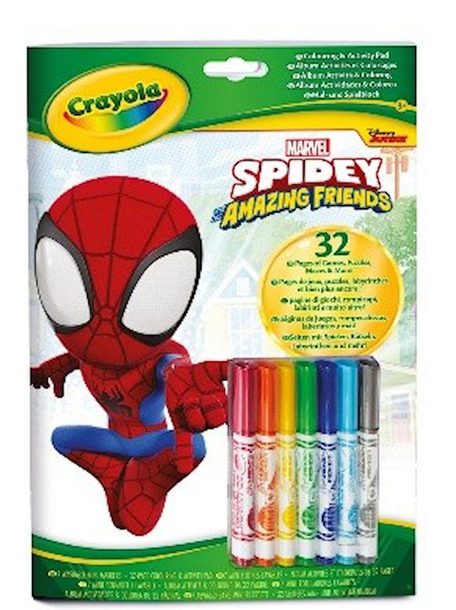 Coloring & Activity Album Spidey Crayola