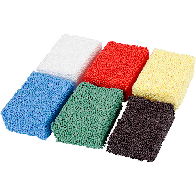 Tuotekuva 2 - Soft Foam, perusvärilajitelma, 6x10 g/ 1 pkt