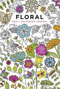Adult Colouring Journal: Floral