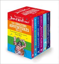 Bokomslag for World of David Walliams: The Amazing Adventures Box Set