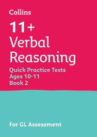 11+ Verbal Reasoning Quick Practice Tests Age 10-11 (Year 6) Set B