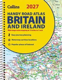 Collins Handy Road Atlas Britain and Ireland 2027 (A5 Spiral)