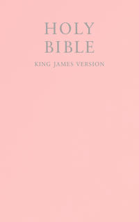 HOLY BIBLE: King James Version (KJV) Popular Gift & Award Pink Leatherette Edition