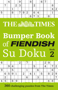 The Times Bumper Book of Fiendish Su Doku book 2