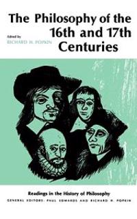 Philosophy of the Sixteenth and Seventeenth Centuries