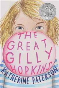 Kirjan kansi "The Great Gilly Hopkins: A Newbery Honor Award Winner"