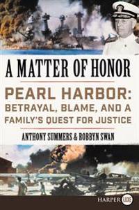 Bokomslag for "A Matter of Honor"