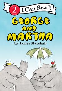 Kirjan kansi "George and Martha"