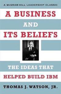 A Business and Its Beliefs