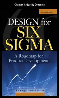 Design for Six Sigma, Chapter 1