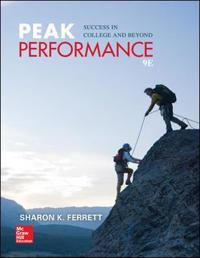 Kirjan kansi "Peak Performance: Success in College and Beyond"