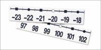 Everyday Mathematics, Grades K-6, Number Line, -35 to 180 (Package of 3)