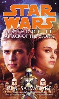 Kirjan kansi "Star Wars: Episode II - Attack Of The Clones"