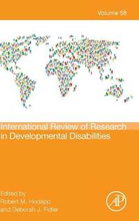 Bokomslag for "International Review Research in Developmental Disabilities"