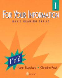 For Your Information 1 with Longman Dictionary of American English CD-ROM