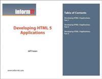 InformIT Developing Applications in HTML5 Series, The