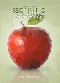 Bokomslag for "Beginning Algebra"