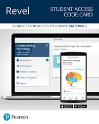 Revel Access Code for Understanding Psychology