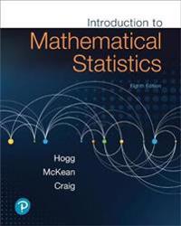 Hogg, R: Introduction to Mathematical Statistics