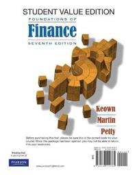 FOUNDTNS OF FINANCE