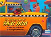Kirjan kansi "The Adventures of Taxi Dog"