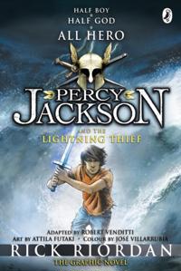 Bokomslag för Percy Jackson and the Lightning Thief - The Graphic Novel (Book 1 of Percy Jackson)