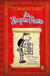 Bokomslag för Commentarii de Inepto Puero (Diary of a Wimpy Kid Latin edition)
