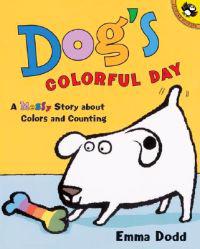 Dog's Colorful Day