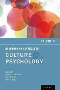 Kirjan kansi "Handbook of Advances in Culture and Psychology, Volume 5"