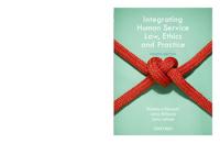 Integrating Human Service Law, Ethics and Practice