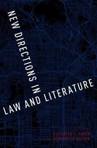Bokomslag for "New Directions in Law and Literature"