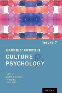Kirjan kansi "Handbook of Advances in Culture and Psychology, Volume 7"