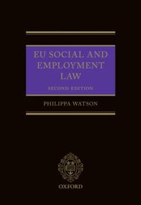 EU Social and Employment Law 2E