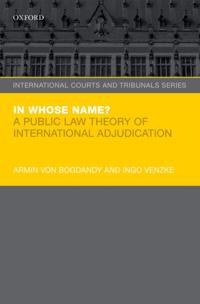 International Courts and Tribunals Series