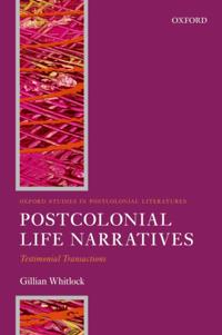 Oxford Studies in Postcolonial Literatures