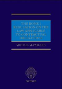 Rome I Regulation on the Law Applicable to Contractual Obligations