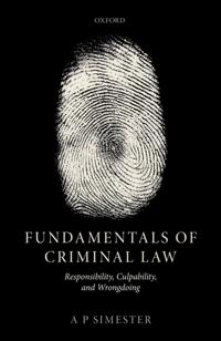 Fundamentals of Criminal Law