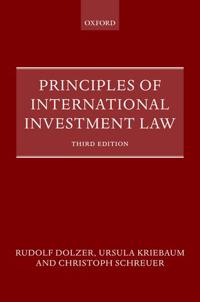 Bokomslag för "Principles of International Investment Law"