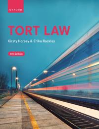 Bokomslag for "Tort Law"