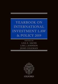 Yearbook on International Investment Law & Policy 2019