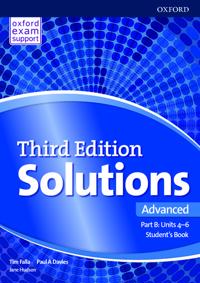 Solutions: Advanced: Student's Book B Units 4-6