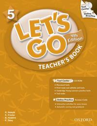 Let's Go: 5: Teacher's Book With Test Center Pack
