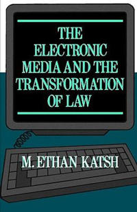 Kirjan kansi "The Electronic Media and the Transformation of Law"