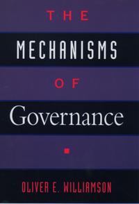 Bokomslag för "The Mechanisms of Governance"