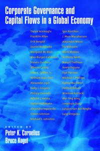 Bokomslag för "Corporate Governance and Capital Flows in Global Economy"