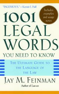 1001 Legal Words You Need to Know