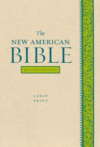 Bokomslag for "The New American Bible Revised Edition, Large Print Edition"