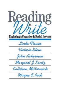 Social and Cognitive Studies in Writing and Literacy