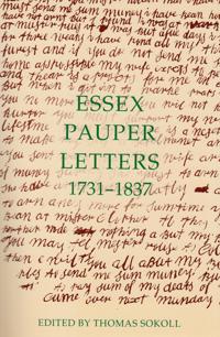 Bokomslag för "Essex Pauper Letters, 1731-1837"